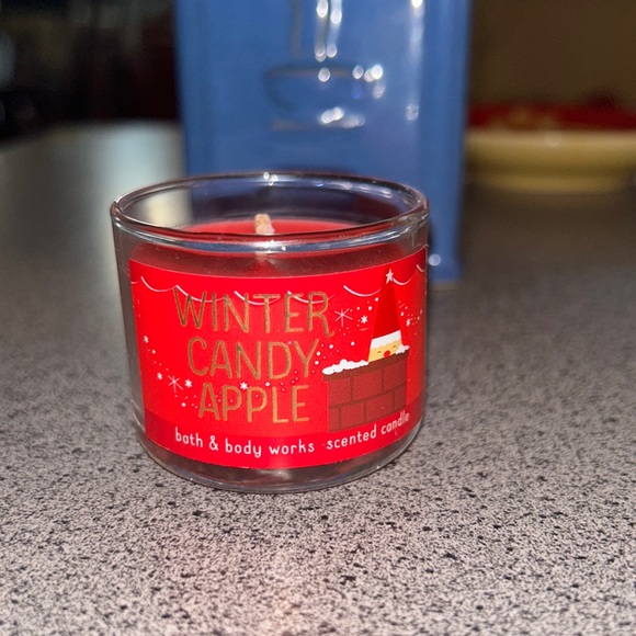 Bath & Body Works Other - New Bath & Body Works 1 wick winter candy apple Candle